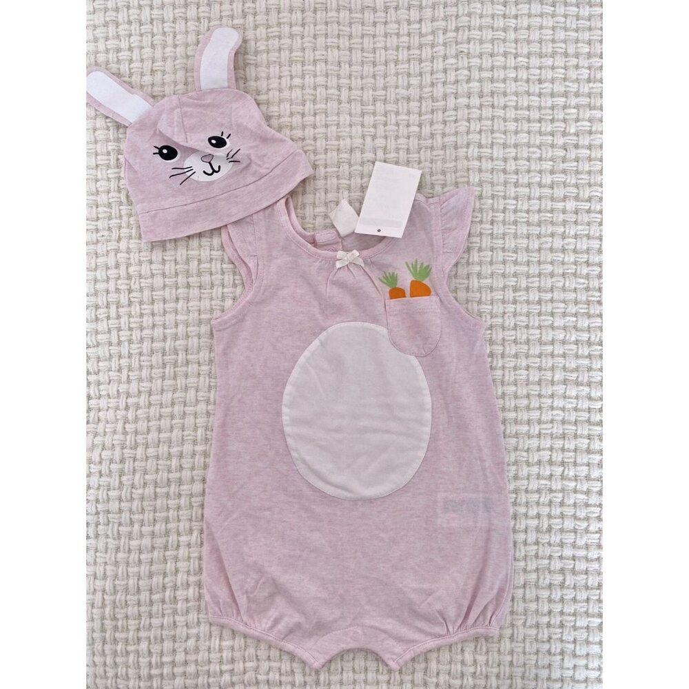 NWT 2015 H&M Bunny Romper And Hat Set